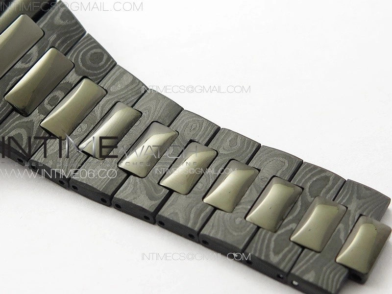 Nautilus 5711 DIW Carbon DIWF 1:1 Best Edition Black Textured Dial on Carbon PVD Bracelet 324CS