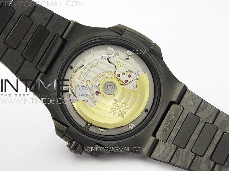 Nautilus 5711 DIW Carbon DIWF 1:1 Best Edition Black Textured Dial on Carbon PVD Bracelet 324CS