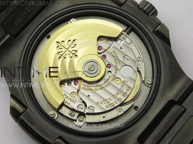 Nautilus 5711 DIW Carbon DIWF 1:1 Best Edition Black Textured Dial on Carbon PVD Bracelet 324CS