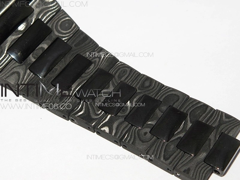 Nautilus 5711 DIW Carbon DIWF 1:1 Best Edition Black Textured Dial on Carbon PVD Bracelet 324CS