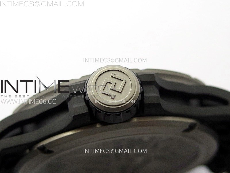 Excalibur Rddbex0815 DLC Ti BBR Best Edition Black Skeleton Dial on Black Rubber Strap Asian RD505SQ