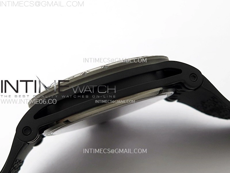 Excalibur Rddbex0815 DLC Ti BBR Best Edition Black Skeleton Dial on Black Rubber Strap Asian RD505SQ