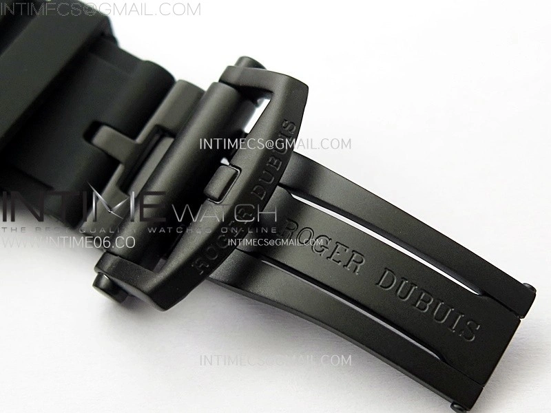 Excalibur Rddbex0815 DLC Ti BBR Best Edition Black Skeleton Dial on Black Rubber Strap Asian RD505SQ