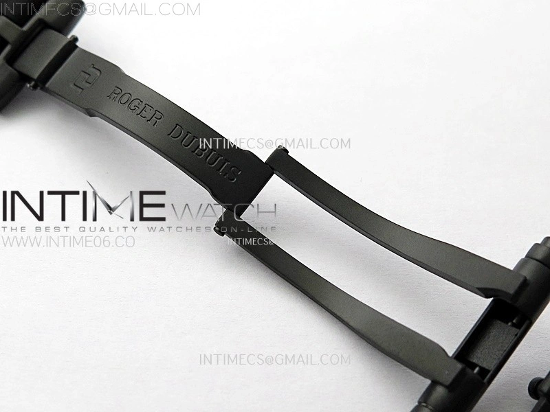 Excalibur Rddbex0815 DLC Ti BBR Best Edition Black Skeleton Dial on Black Rubber Strap Asian RD505SQ
