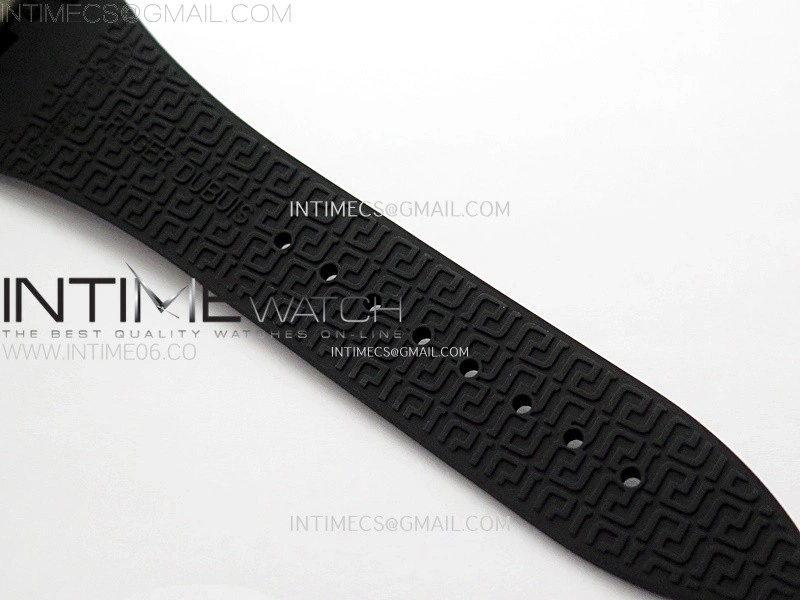 Excalibur Rddbex0815 DLC Ti BBR Best Edition Black Skeleton Dial on Black Rubber Strap Asian RD505SQ