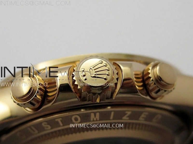 Blacken Daytona RG Rainbow Bezel GETF Best Edition Skeleton Dial on Rubber Strap SA4130