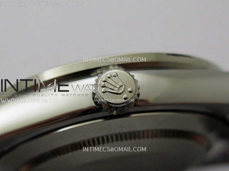 Day Date 228239 40mm 904L SS T Dia Bezel QF Gain Weight Blue Dial T Dia Markers on SS President Bracelet A2836