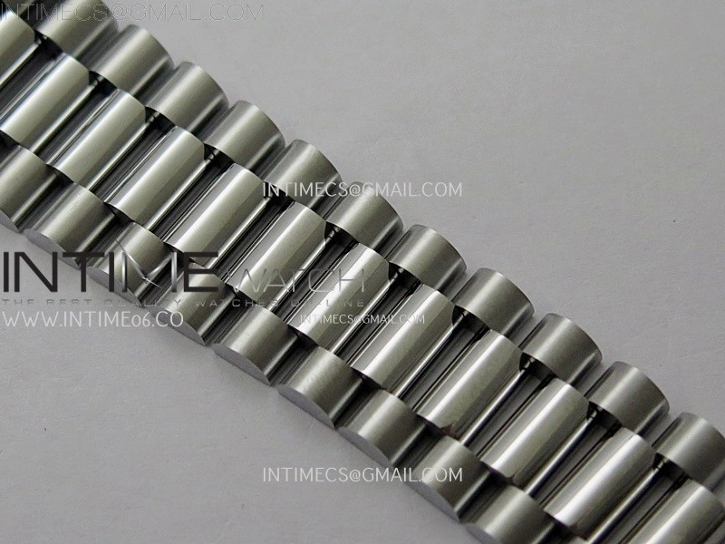 Day Date 228239 40mm 904L SS T Dia Bezel QF Gain Weight Blue Dial T Dia Markers on SS President Bracelet A2836