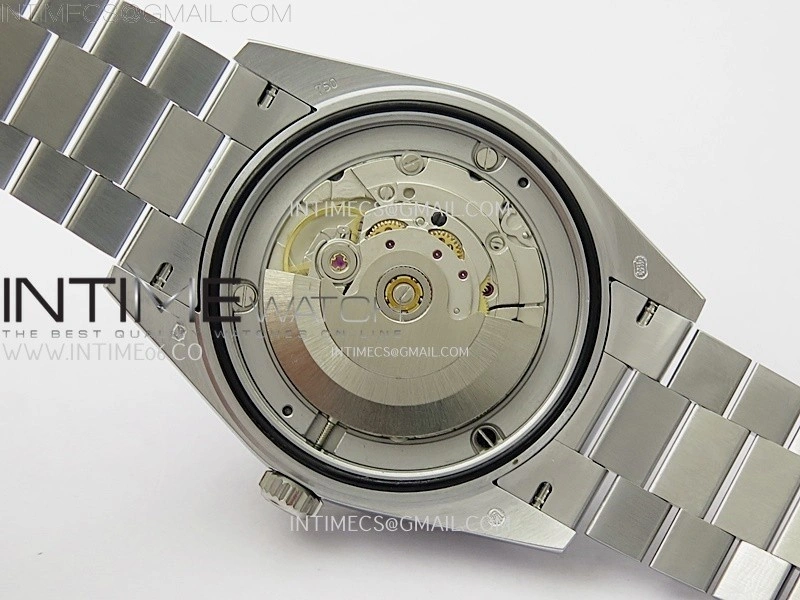 Day Date 228239 40mm 904L SS T Dia Bezel QF Gain Weight Blue Dial T Dia Markers on SS President Bracelet A2836