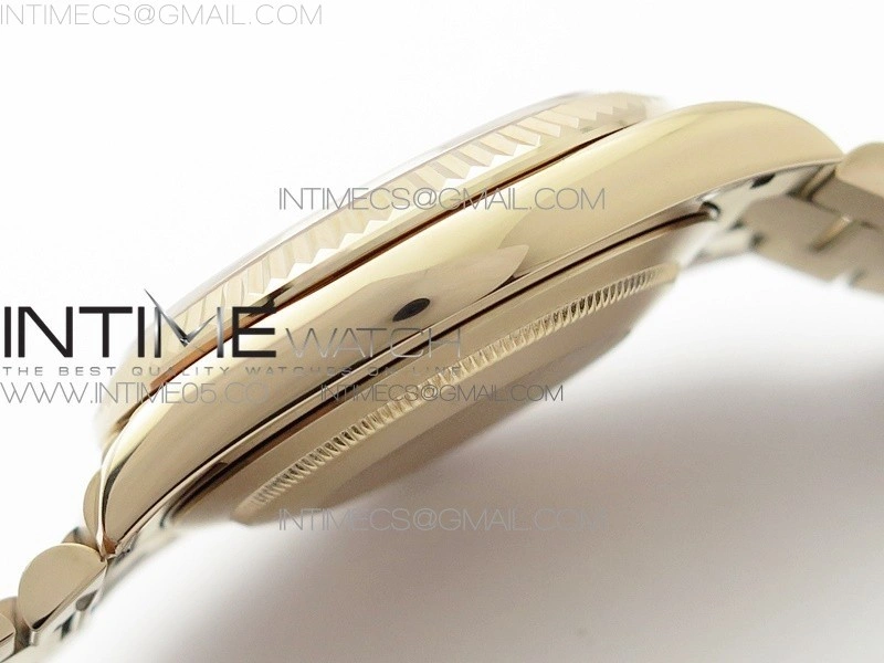 Day-Date 40mm 228239 BP New Dial Version 904 RG Brown T Crystal Markers Dial on RG President Bracelet A2836