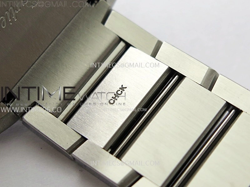 Tank Francaise Ladies 27mm Diamonds Bezel SS 8848F 1:1 Best Edition Silver Dial on SS Bracelet Ronda Quartz