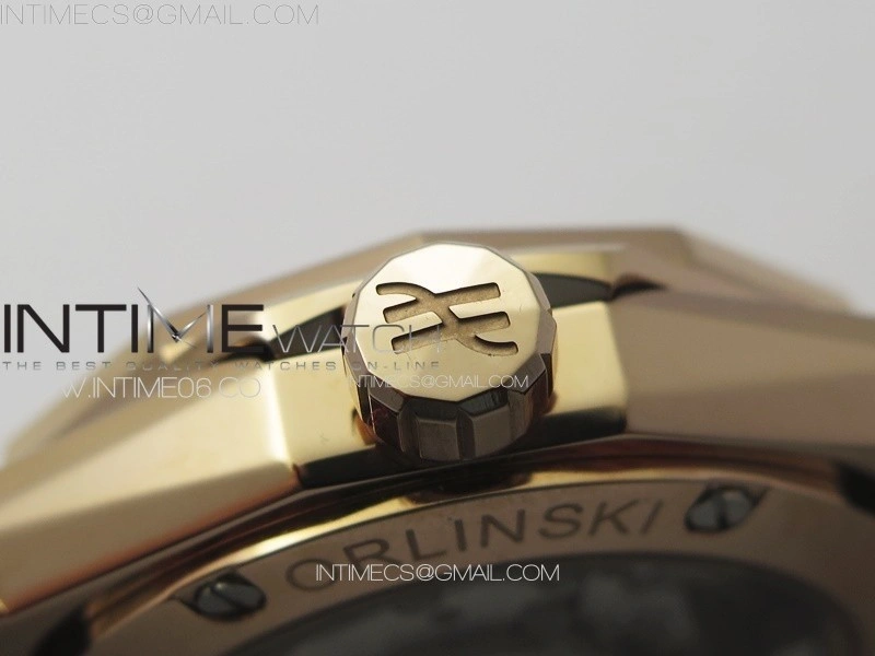 Classic Fusion Orlinski SS Full Real Diamonds RG B50F 1:1 Best Edition White Faceted Dial on Black Rubber Strap A2892