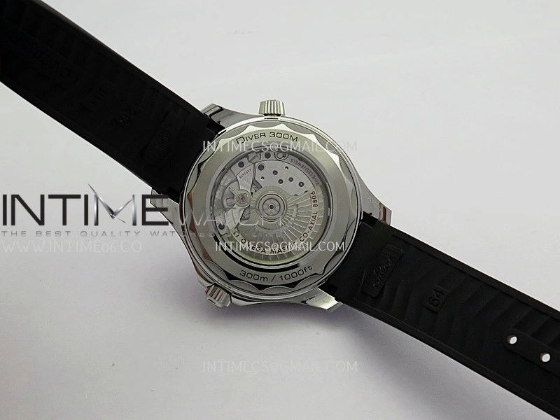 Seamaster 300M Diver 42mm SS ORF Best Edition Gray Dial On Black Rubber Strap Super Clone 8806