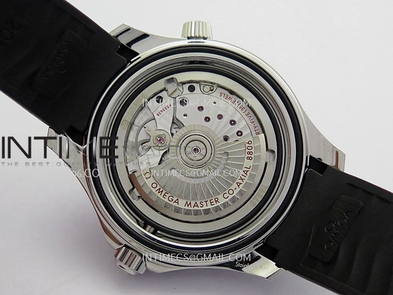 Seamaster 300M Diver 42mm SS ORF Best Edition Gray Dial On Black Rubber Strap Super Clone 8806