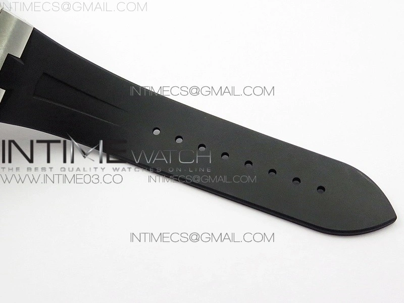 Overseas Dual Time Power Reserve TWA Best Edition Black Dial on Black Rubber Strap A1222