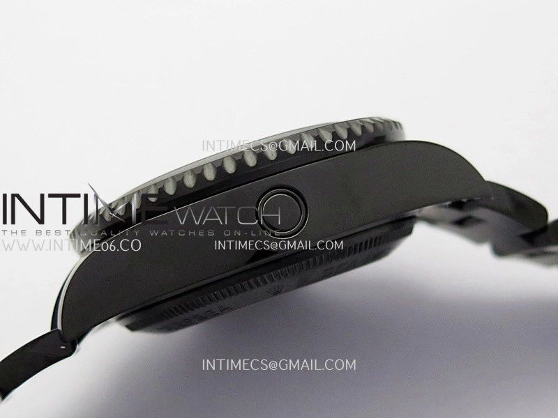 Sea-Dweller 126660 Blaken Style01 BP Best Edition Black Dial On DLC Bracelet SH3135