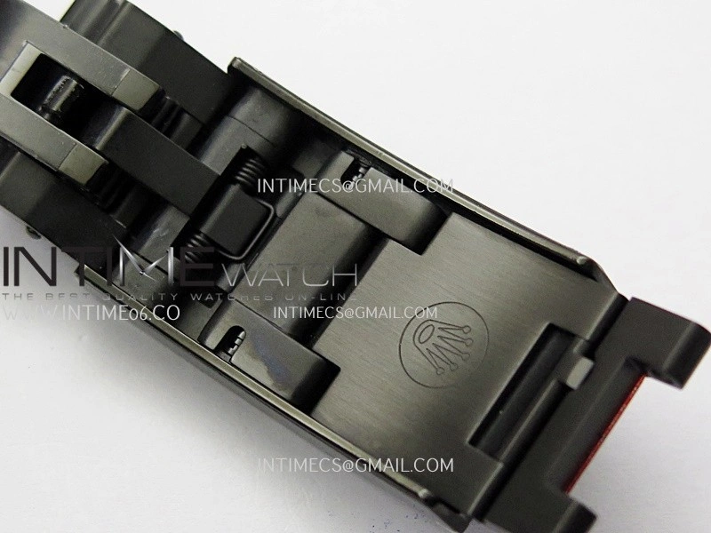 Sea-Dweller 126660 Blaken Style02 BP Best Edition Black Dial On DLC Bracelet SH3135