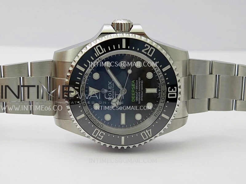 Deep Sea Dweller 136660 904L Steel 3EF 1:1 Best Edition D-Blue Dial on SS Bracelet VR3235