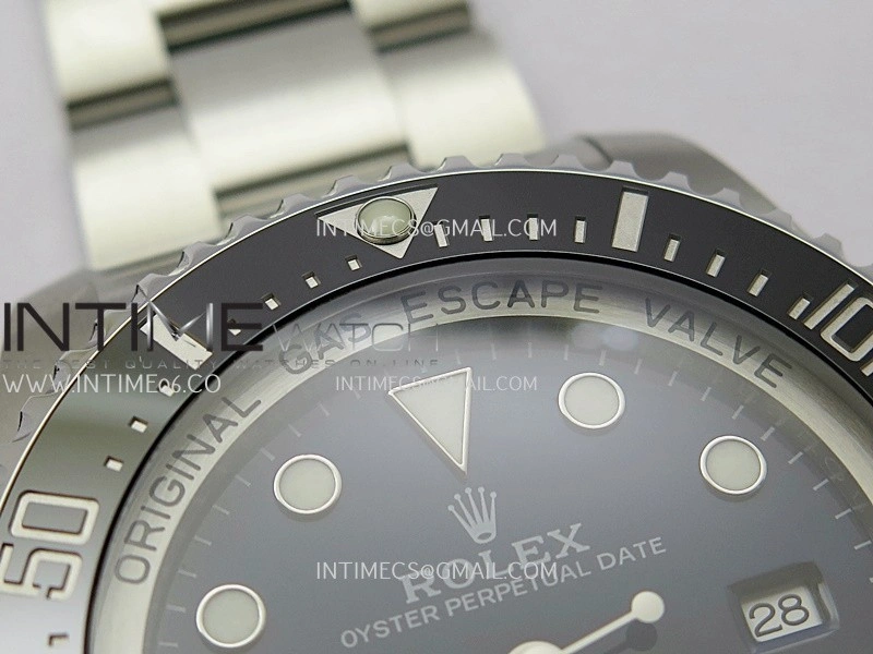 Deep Sea Dweller 136660 904L Steel 3EF 1:1 Best Edition D-Blue Dial on SS Bracelet VR3235