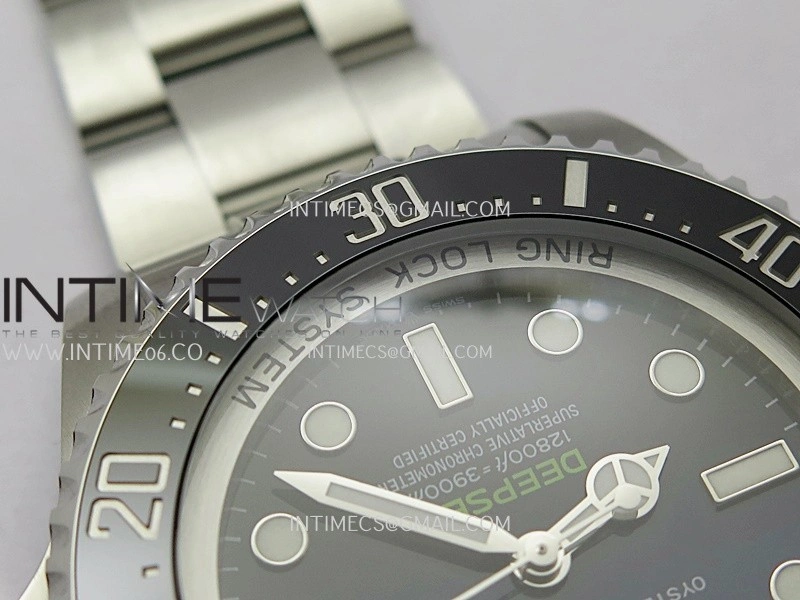 Deep Sea Dweller 136660 904L Steel 3EF 1:1 Best Edition D-Blue Dial on SS Bracelet VR3235