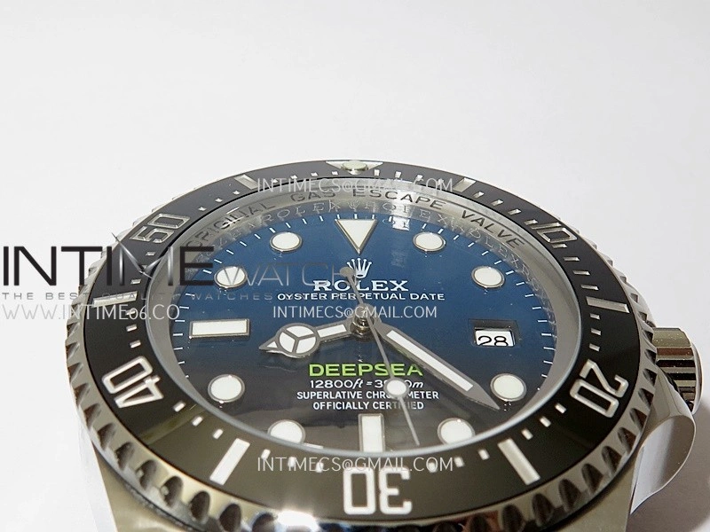 Deep Sea Dweller 136660 904L Steel 3EF 1:1 Best Edition D-Blue Dial on SS Bracelet VR3235