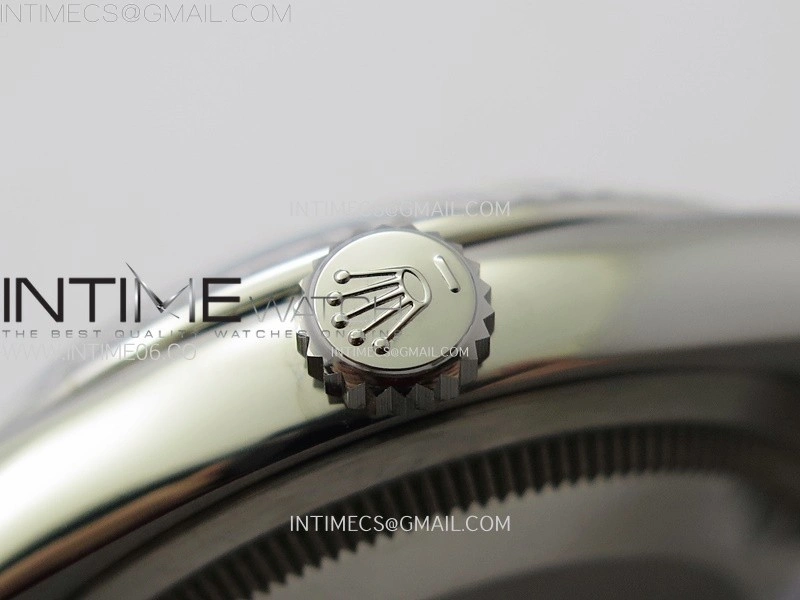 DateJust 36 SS 126234 VSF 1:1 Best Edition 904L Steel Blue Fluted Dial Diamonds Markers on Jubilee Bracelet VS3235