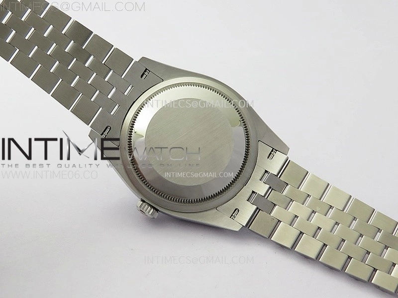 DateJust 36 SS 126234 VSF 1:1 Best Edition 904L Steel Blue Fluted Dial Diamonds Markers on Jubilee Bracelet VS3235