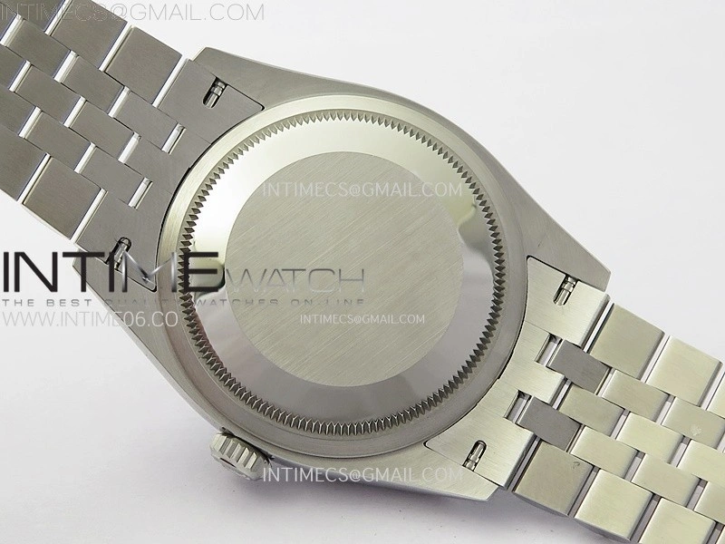 DateJust 36 SS 126234 VSF 1:1 Best Edition 904L Steel Blue Fluted Dial Diamonds Markers on Jubilee Bracelet VS3235