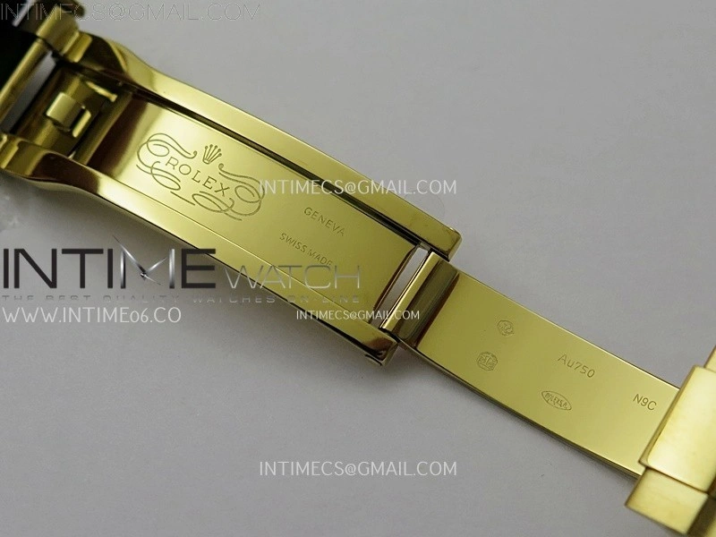 Daytona 126518 QF Gain Weight 1:1 Best Edition Black Dial Gold Subdial Diamonds Markers on Oysterflex Strap SH4131 V11