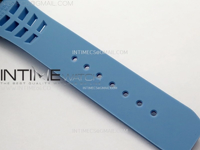 RM053-01 Real Forge Carbon JBF Best Edition Skeleton Dial on Blue Rubber Strap Asian Movement