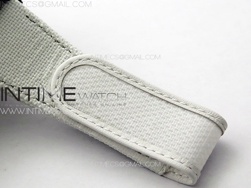 RM035-02 Forged Carbon Case KUF Best Edition White Crown on White Nylon Strap MIYOTA8215