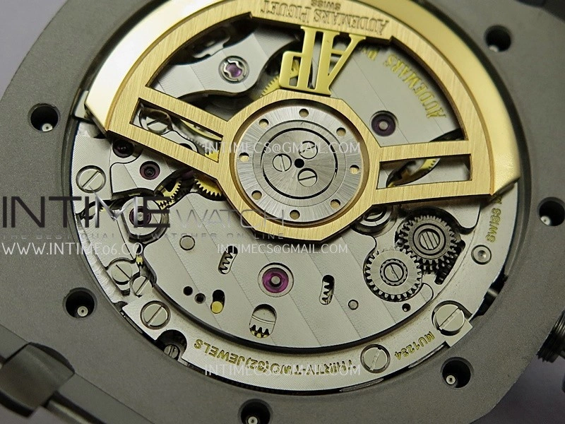 Royal Oak 41mm 15500 SS APSF Free Sprung 1:1 Best Edition Blue Textured Dial On SS Bracelet Super Clone A4302