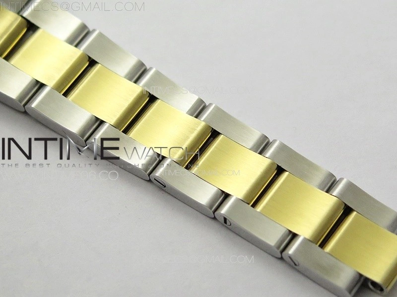 DateJust 31mm 278274 904L SS YG Crystals Bezel GMF Best Edition Green Flowers Crystals Dial on 904L SS YG Oyster Bracelet A2824
