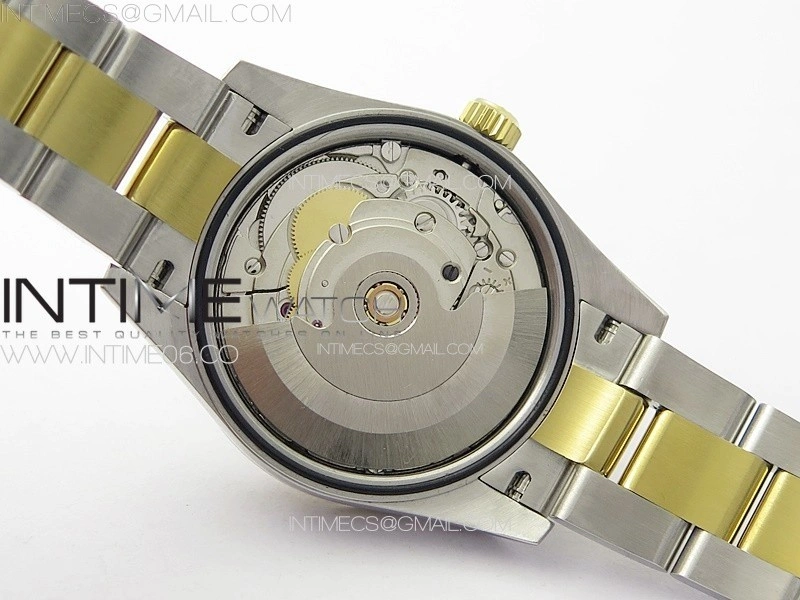 DateJust 31mm 278274 904L SS YG Crystals Bezel GMF Best Edition Green Flowers Crystals Dial on 904L SS YG Oyster Bracelet A2824