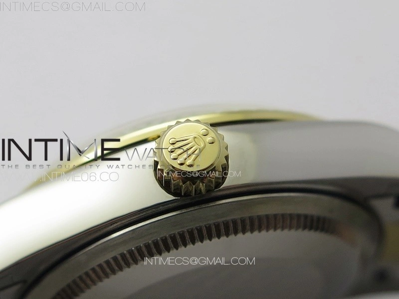 DateJust 31mm 278274 904L SS YG GMF Best Edition Green Flowers Crystals Dial on 904L SS YG Oyster Bracelet A2824