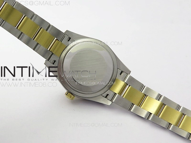 DateJust 31mm 278274 904L SS YG GMF Best Edition Green Flowers Crystals Dial on 904L SS YG Oyster Bracelet A2824