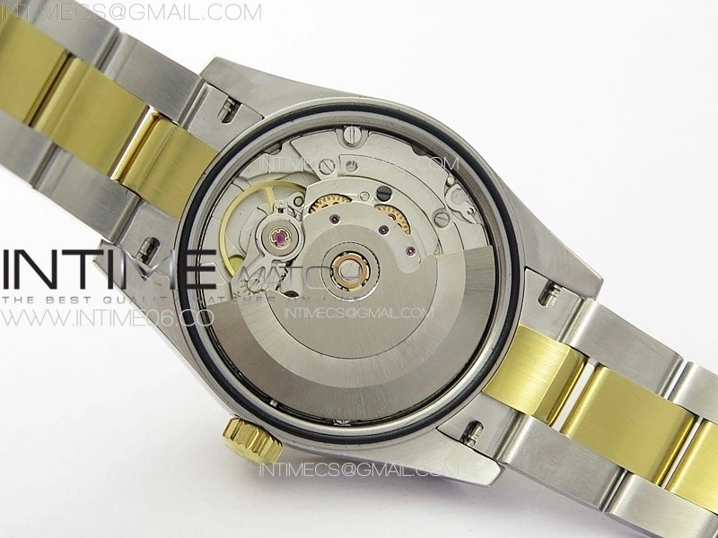 DateJust 31mm 278274 904L SS YG GMF Best Edition Green Flowers Crystals Dial on 904L SS YG Oyster Bracelet A2824