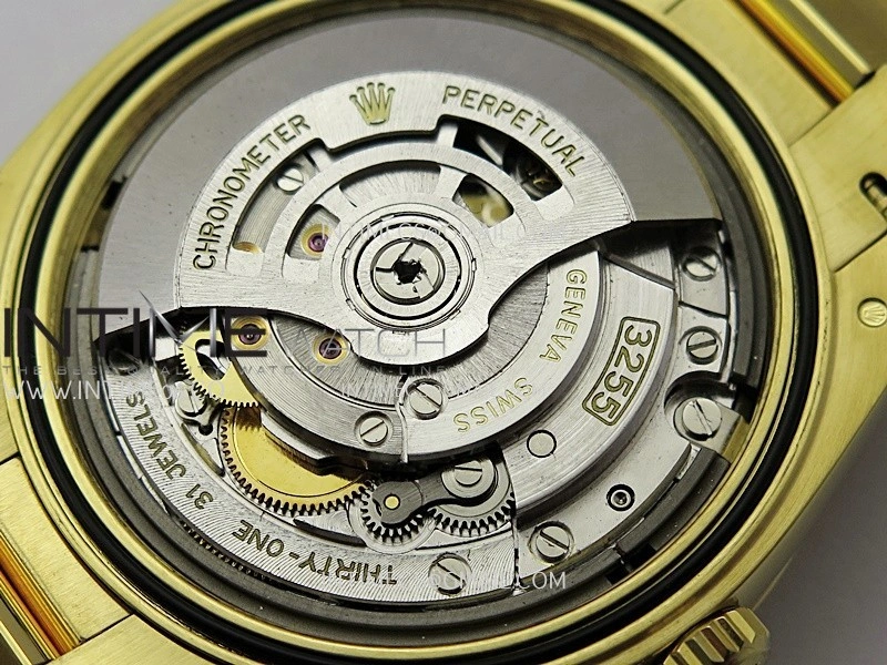 Day Date 40 YG 228238 THBF 1:1 Gain Weight Best Edition Gold Dial Roman Marker on President Bracelet VR3255 V3