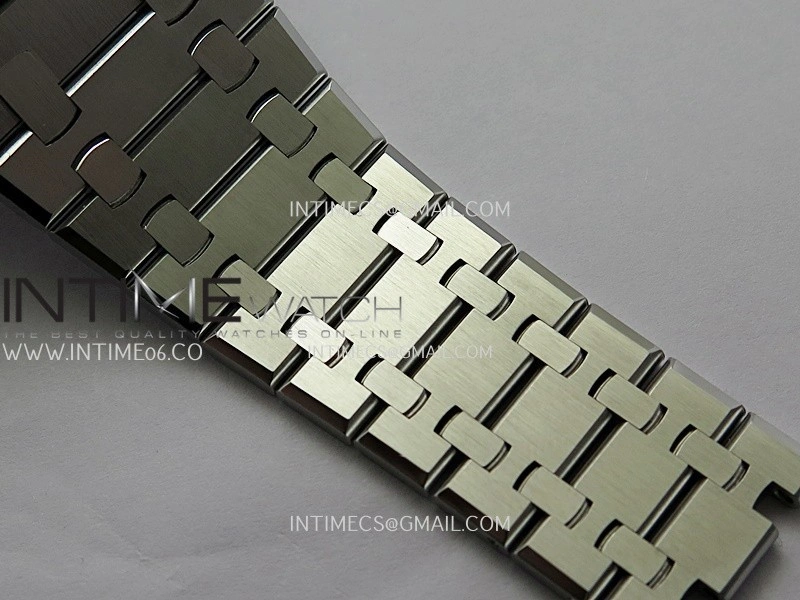 Royal Oak 41mm 15510BC Gain Weight DDF 1:1 Best Edition Ice Blue Dial On SS Bracelet Super Clone DD4302