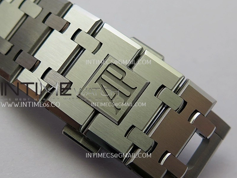 Royal Oak 41mm 15510BC Gain Weight DDF 1:1 Best Edition Ice Blue Dial On SS Bracelet Super Clone DD4302