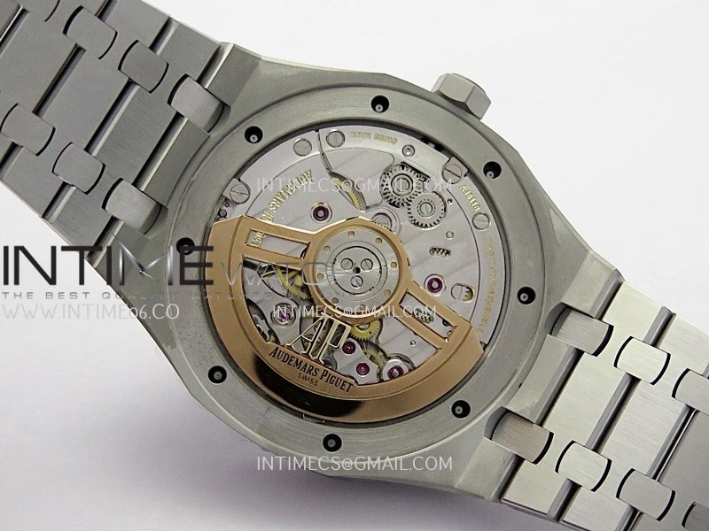 Royal Oak 41mm 15510BC Gain Weight DDF 1:1 Best Edition Ice Blue Dial On SS Bracelet Super Clone DD4302