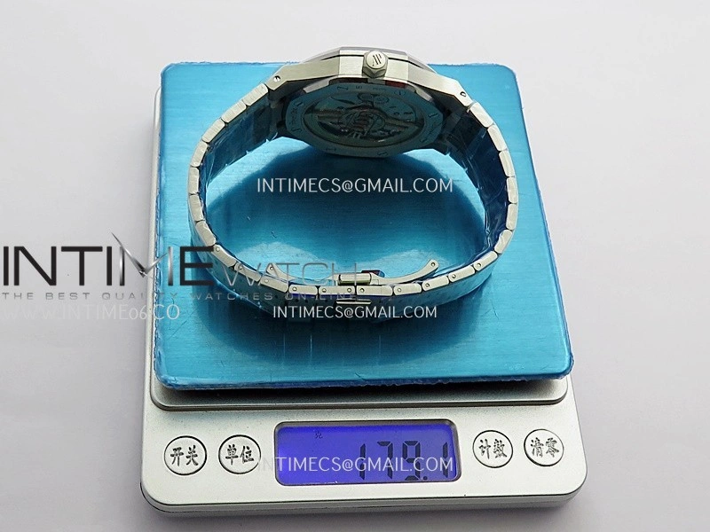 Royal Oak 41mm 15510BC Gain Weight DDF 1:1 Best Edition Ice Blue Dial On SS Bracelet Super Clone DD4302