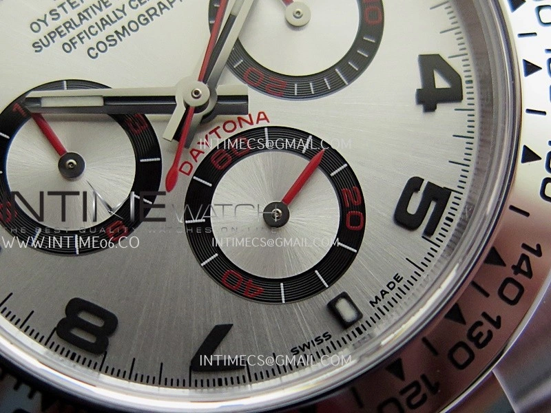 Daytona 116509 Gain Weight QF 1:1 Best Edition Silver Dial Numeral Marker On SS Bracelet SH4130