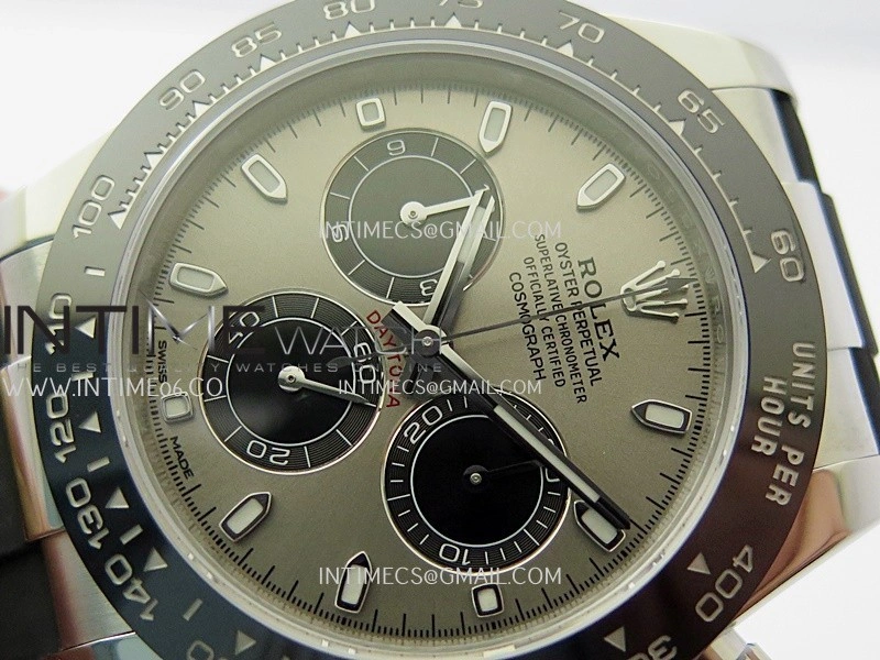 Daytona 116519 Gain Weight VSF 1:1 Best Edition 904L Steel Gray Dial On Oysterflex Strap DD4130