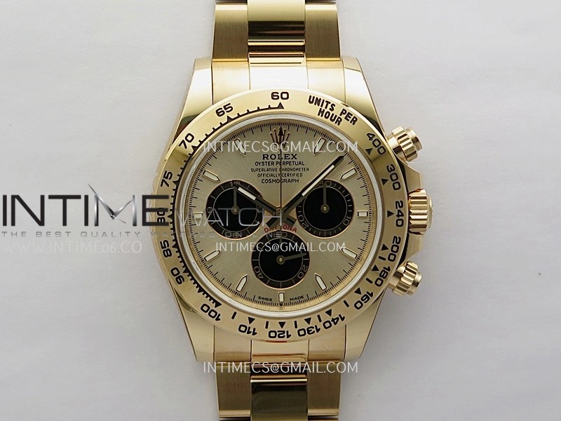 Daytona 126505 Gain Weight VSF 1:1 Best Edition RG Dial Black Subdial On Oyster Bracelet DD4131
