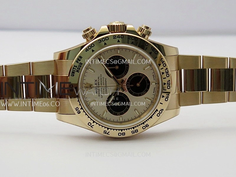 Daytona 126505 Gain Weight VSF 1:1 Best Edition RG Dial Black Subdial On Oyster Bracelet DD4131