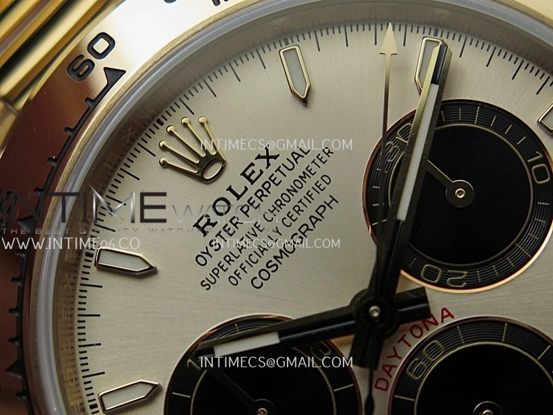 Daytona 126505 Gain Weight VSF 1:1 Best Edition RG Dial Black Subdial On Oyster Bracelet DD4131