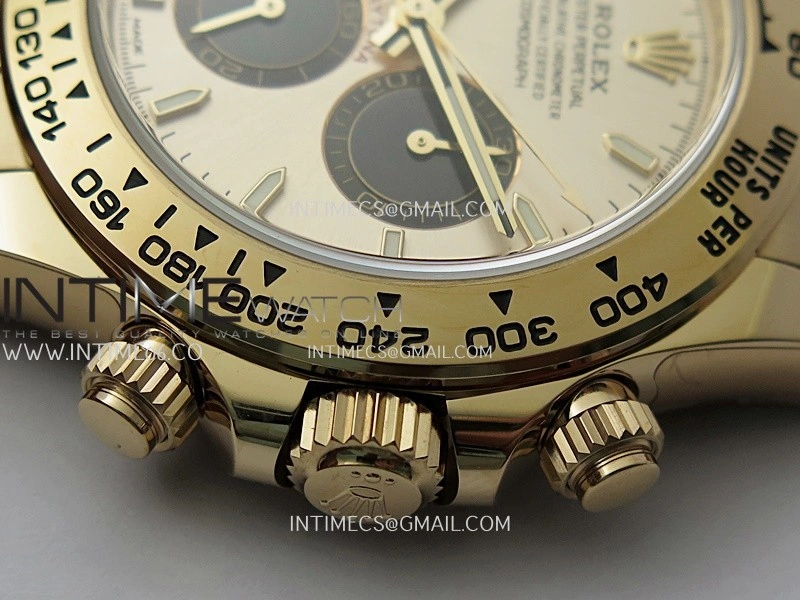 Daytona 126505 Gain Weight VSF 1:1 Best Edition RG Dial Black Subdial On Oyster Bracelet DD4131