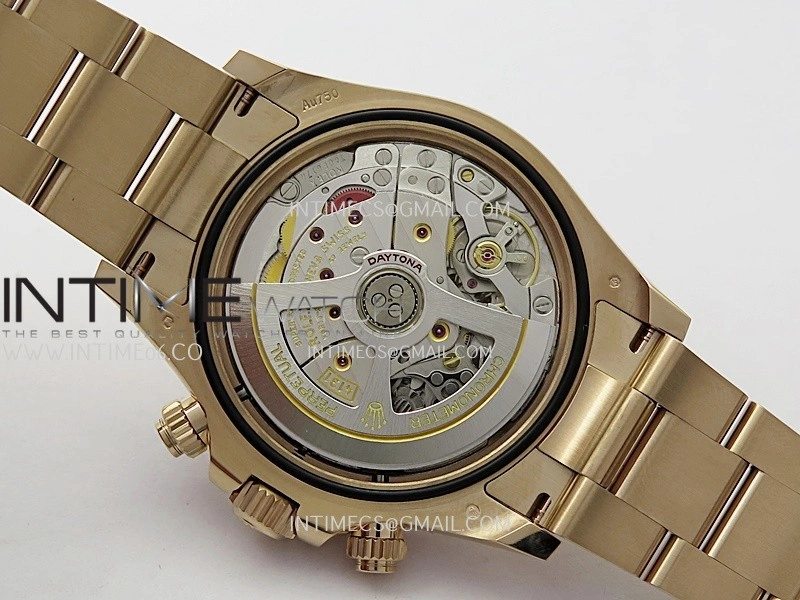 Daytona 126505 Gain Weight VSF 1:1 Best Edition RG Dial Black Subdial On Oyster Bracelet DD4131