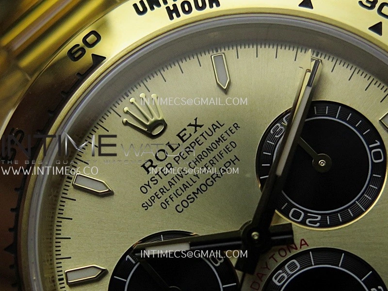 Daytona 126508 Gain Weight VSF 1:1 Best Edition YG Dial Black Subdial On Oyster Bracelet DD4131